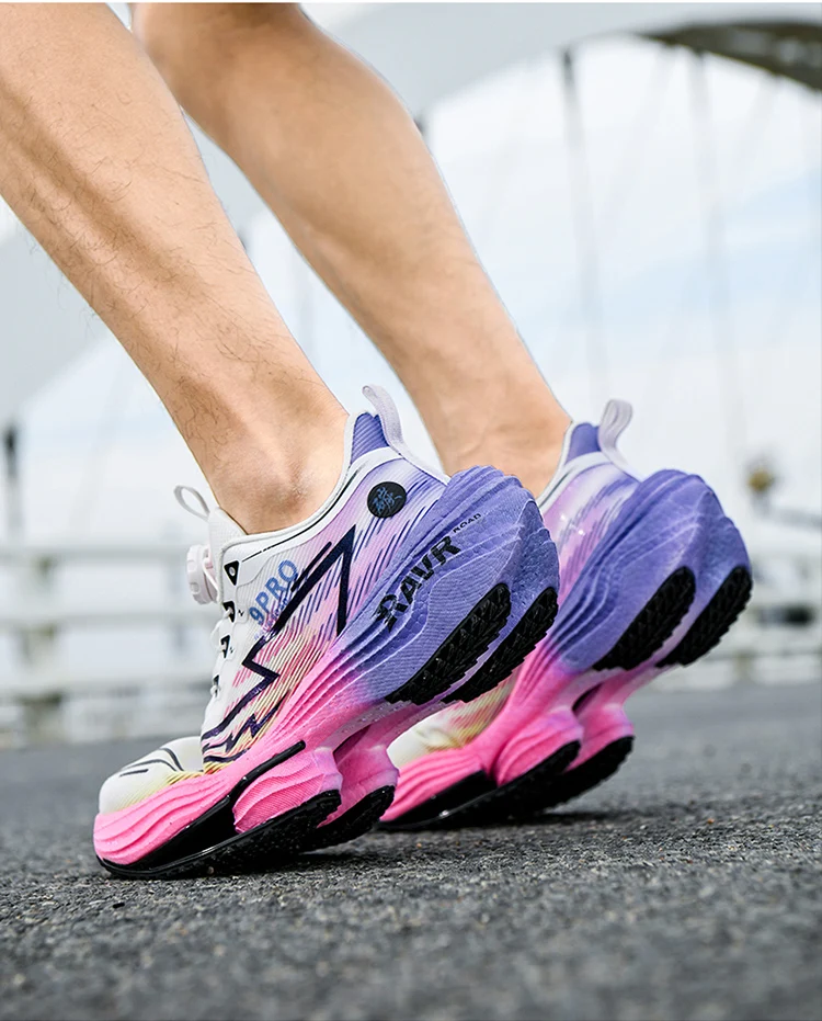 Men's Casual Sneakers Breathable Luxury Trainer Race Shoes Fashion Loafers Running Shoes for Male
