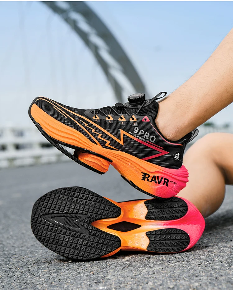 Men's Casual Sneakers Breathable Luxury Trainer Race Shoes Fashion Loafers Running Shoes for Male