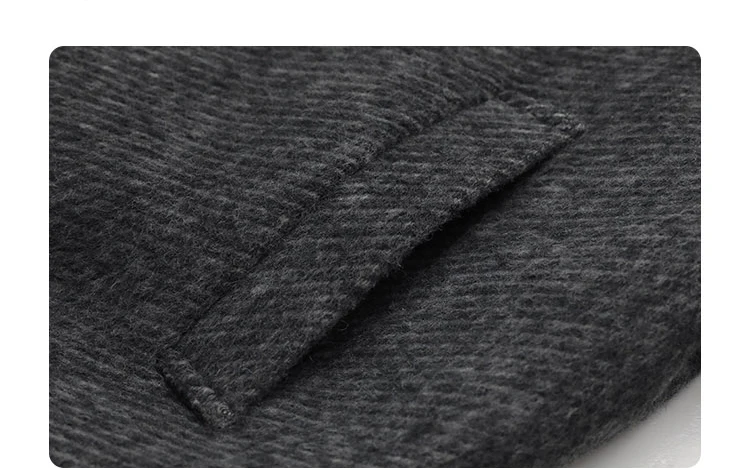 CHIC VEN Women Short Woolen Coat New Stand Up Twill Texture Single Breasted Ladies Jacket Retro Woman Outwear Autumn Winter 2025