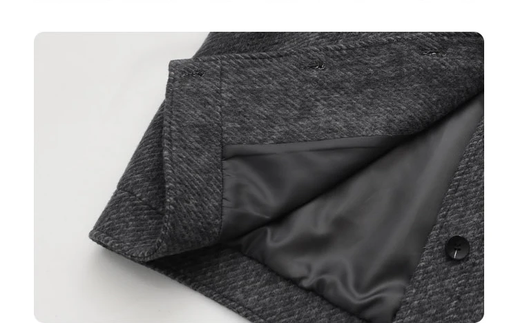 CHIC VEN Women Short Woolen Coat New Stand Up Twill Texture Single Breasted Ladies Jacket Retro Woman Outwear Autumn Winter 2025