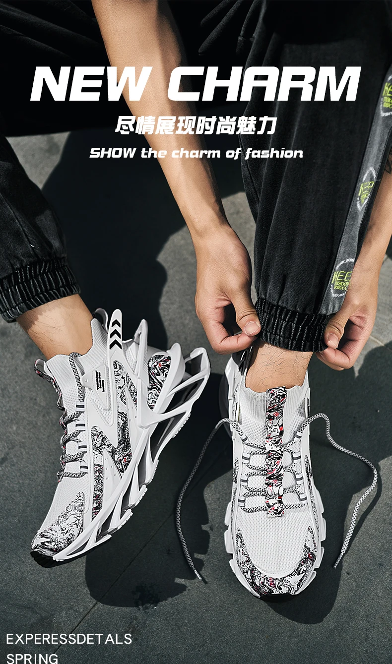 Men Shoes Sneakers Male Tenis Luxury Designer Shoes Mens Casual Shoes Platform Shoes Fashion Blade Loafers Running Shoe for Men