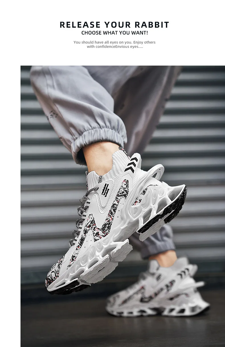 Men Shoes Sneakers Male Tenis Luxury Designer Shoes Mens Casual Shoes Platform Shoes Fashion Blade Loafers Running Shoe for Men