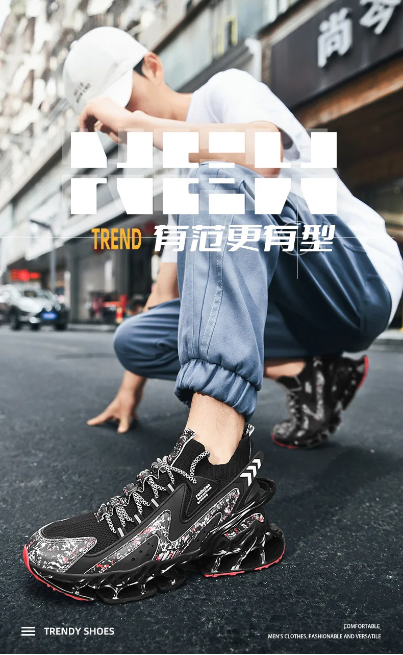 Men Shoes Sneakers Male Tenis Luxury Designer Shoes Mens Casual Shoes Platform Shoes Fashion Blade Loafers Running Shoe for Men
