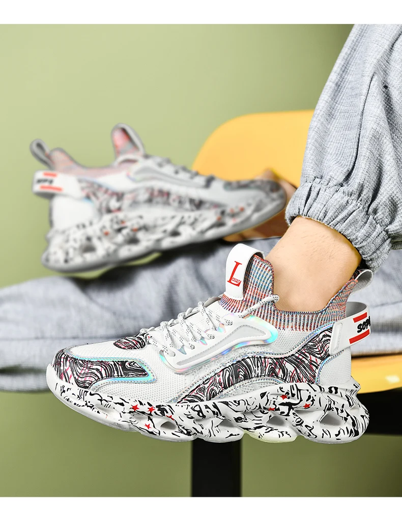 Men Shoes Sneakers Male Tenis Luxury Designer Shoes Mens Casual Shoes Platform Shoes Fashion Blade Loafers Running Shoe for Men