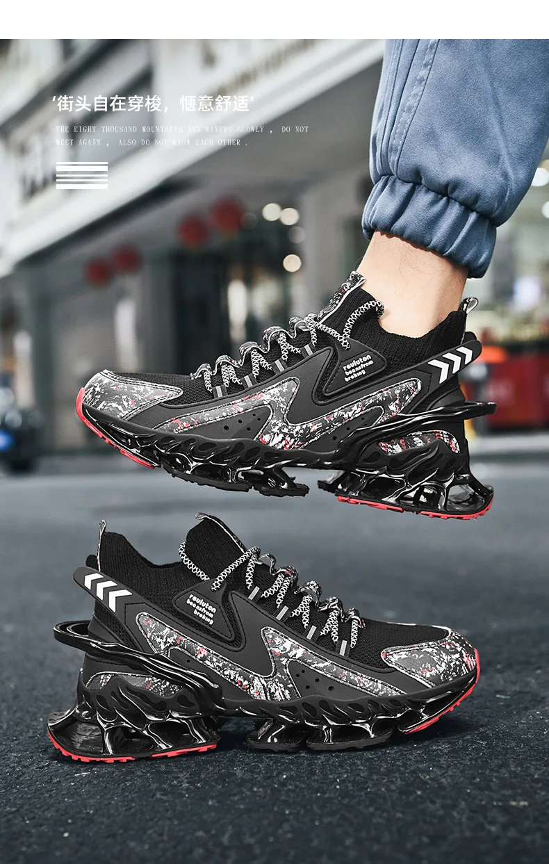 Men Shoes Sneakers Male Tenis Luxury Designer Shoes Mens Casual Shoes Platform Shoes Fashion Blade Loafers Running Shoe for Men