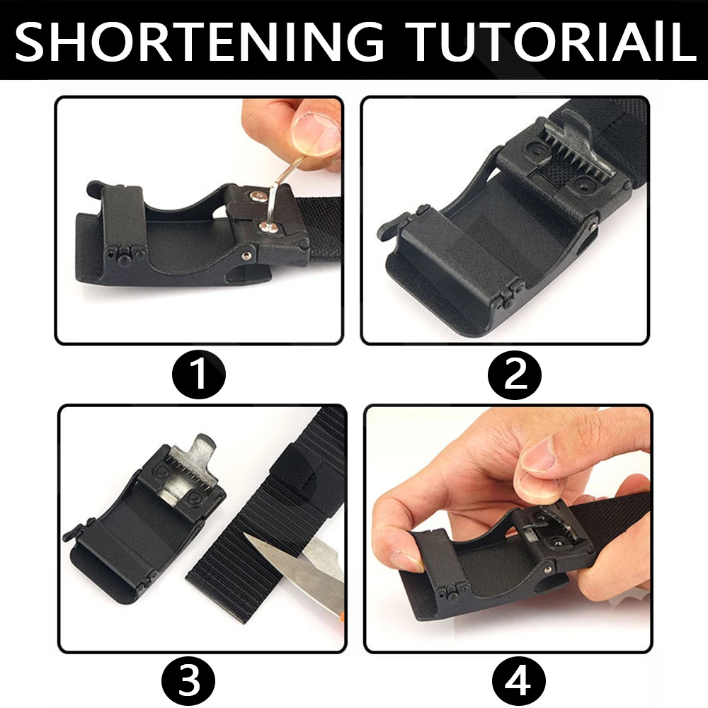 TUSHI Army Tactical Belt Quick Release Military Airsoft Training Molle Belt Outdoor Shooting Hiking Hunting Sports Belt