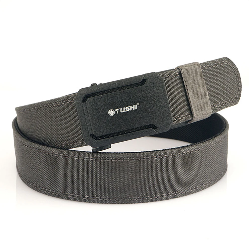 TUSHI Army Tactical Belt Quick Release Military Airsoft Training Molle Belt Outdoor Shooting Hiking Hunting Sports Belt