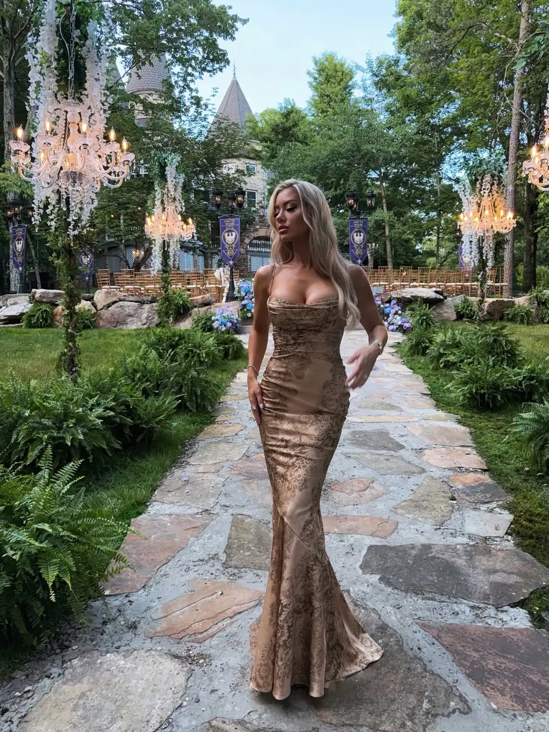 Suninheart Summer Spaghetti Strap Floral Print Party Dresses Elegant Maxi Bodycon Wedding Guest Holiday Dress New In Dress 2023