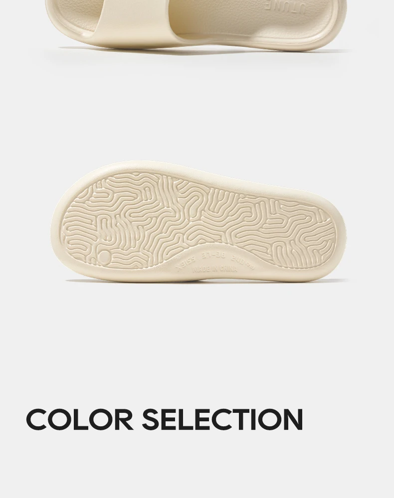 UTUNE Retro Slippers Woman EVA Light Soft Simple Home Indoor Slides Silent Anti-slip Specially Designed Comfortable Shoes
