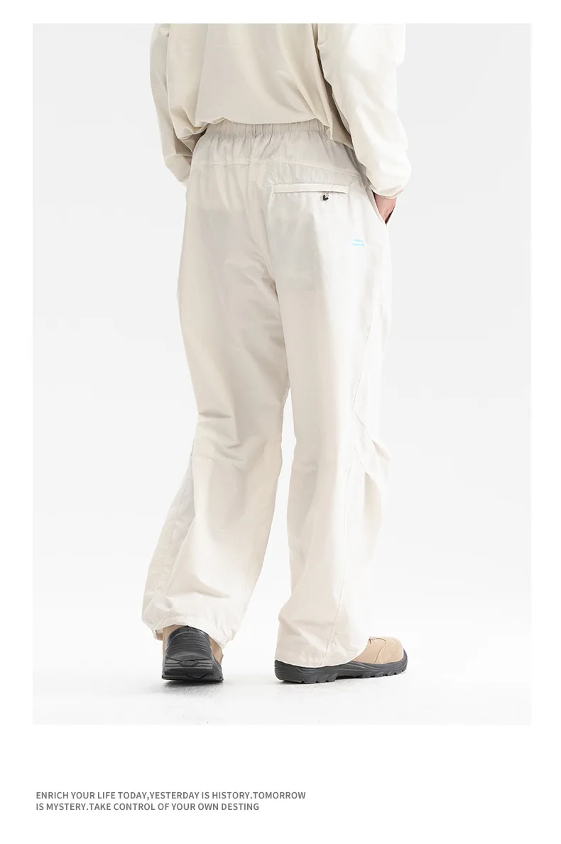 Outdoor Quick Dry Lightweight Casual Pant Men Women Fashion Loose Sport Techwear Cargo Pants Jogger Sweatpants Couple Trousers