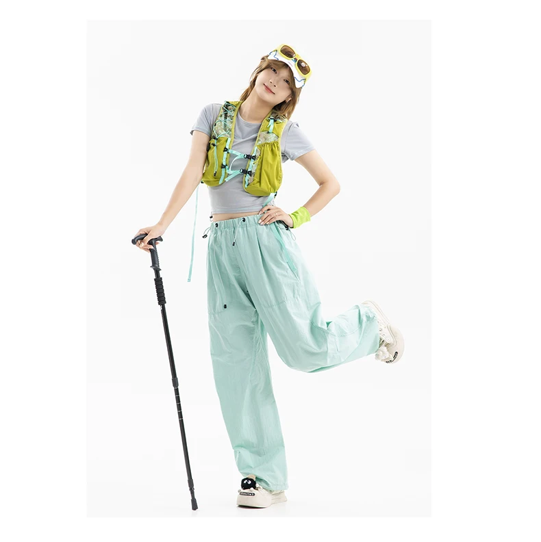 Outdoor Quick Dry Lightweight Casual Pant Men Women Fashion Loose Sport Techwear Cargo Pants Jogger Sweatpants Couple Trousers