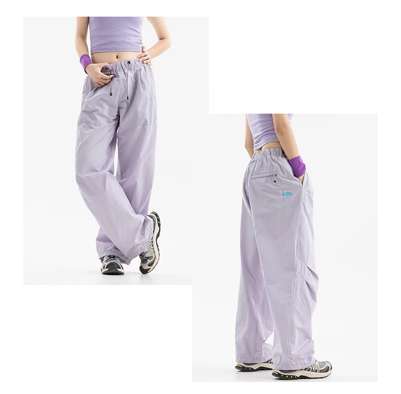 Outdoor Quick Dry Lightweight Casual Pant Men Women Fashion Loose Sport Techwear Cargo Pants Jogger Sweatpants Couple Trousers