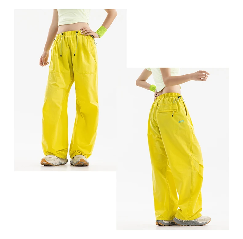 Outdoor Quick Dry Lightweight Casual Pant Men Women Fashion Loose Sport Techwear Cargo Pants Jogger Sweatpants Couple Trousers