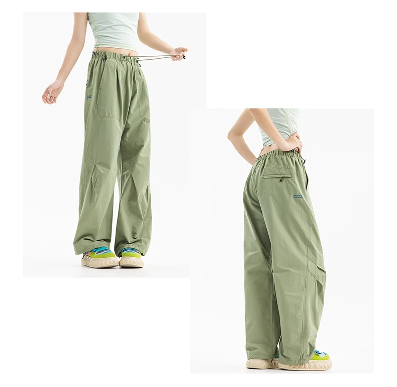 Outdoor Quick Dry Lightweight Casual Pant Men Women Fashion Loose Sport Techwear Cargo Pants Jogger Sweatpants Couple Trousers