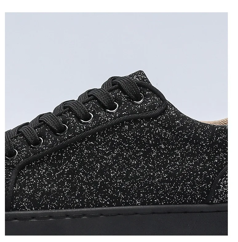 New Street Personality Skate Shoes Men Trend Sneakers Tapered Rivets Casual Studded Trainers Fashion Punk Hip Hop Shoes Man Boy
