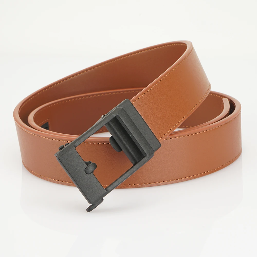TUSHI Genuine Leather Tactical Belt Luxury Automatic Buckle Belt for Men Belt Designer Belts Men High Quality IPSC Girdle Male