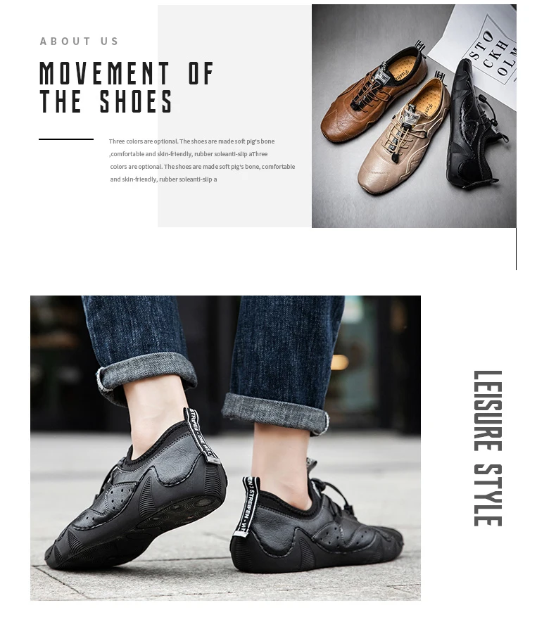 Leather Casual Sneakers for Men Driving Shoes 2024 New Fashion In Waterproof Men Doug Luxury Dress Loafers Shoes Footwear 