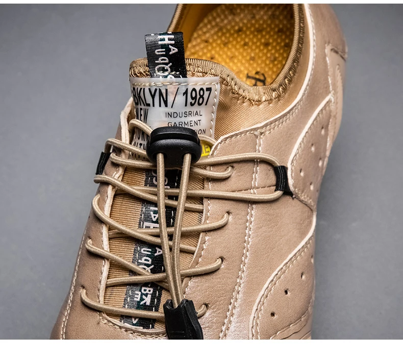 Leather Casual Sneakers for Men Driving Shoes 2024 New Fashion In Waterproof Men Doug Luxury Dress Loafers Shoes Footwear 