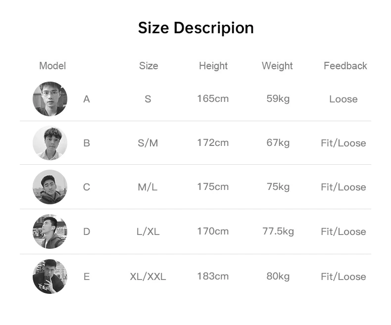 Maden Casual Waffle Knit Pocket Hoodie Men's Spring Loose Fit Long Sleeve Pullover Round Neck Sweatshirt Comfortable T-Shirt