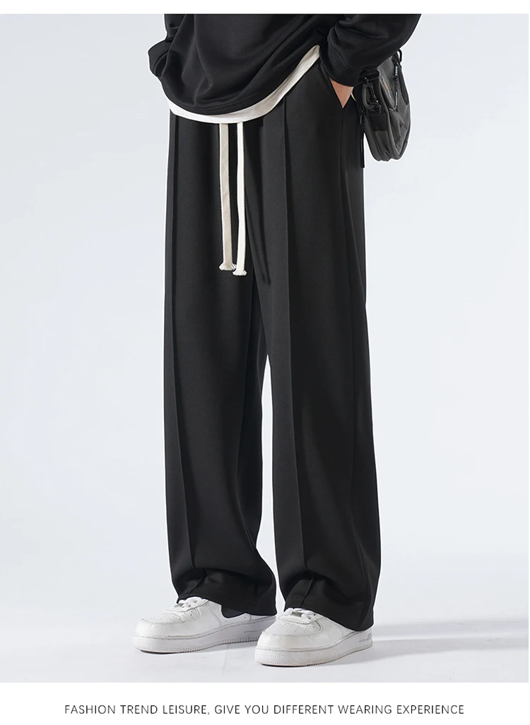 190 Cm Tall Men's Pants Straight Summer Trouser Male Extra Long Leg Length 115 110cm Lengthed Casual Fashion 200cm Thin Teenager