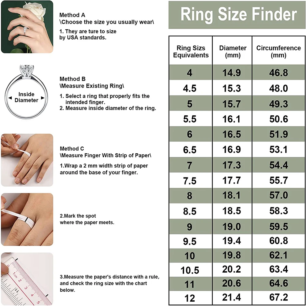 1/2/3/6Carat Pear Cut Moissanite Diamond Engagement Rings for Women 925 Sterling Silver 3-stone Waterdrop Shape Wedding Ring