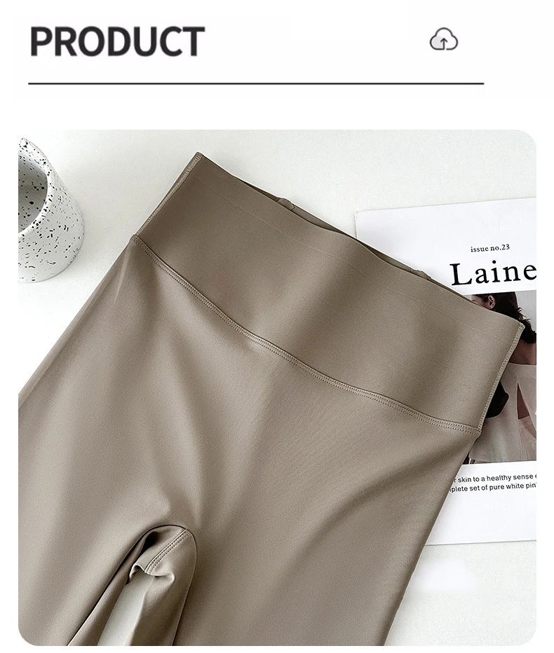 BIVIGAOS 2026 Spring Summer Back Pocket Sharkskin Leggings Women White Tight Casual Sport Fitness Leggings Skinny Pencil Pants