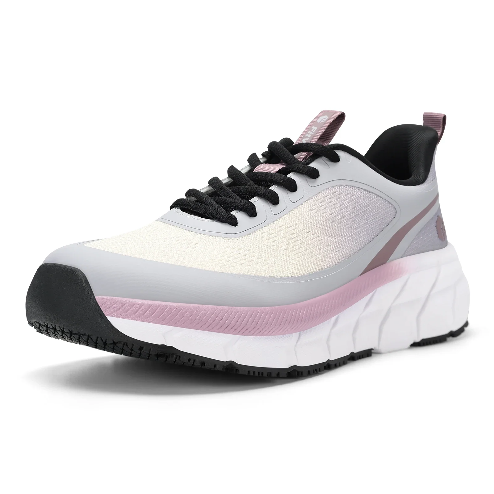 Fitville Women'S Walking Shoes Wide Toe Box Sneakers Non-Slip Athletic Tennis Running Shoes For Swollen Feet Pain Relief
