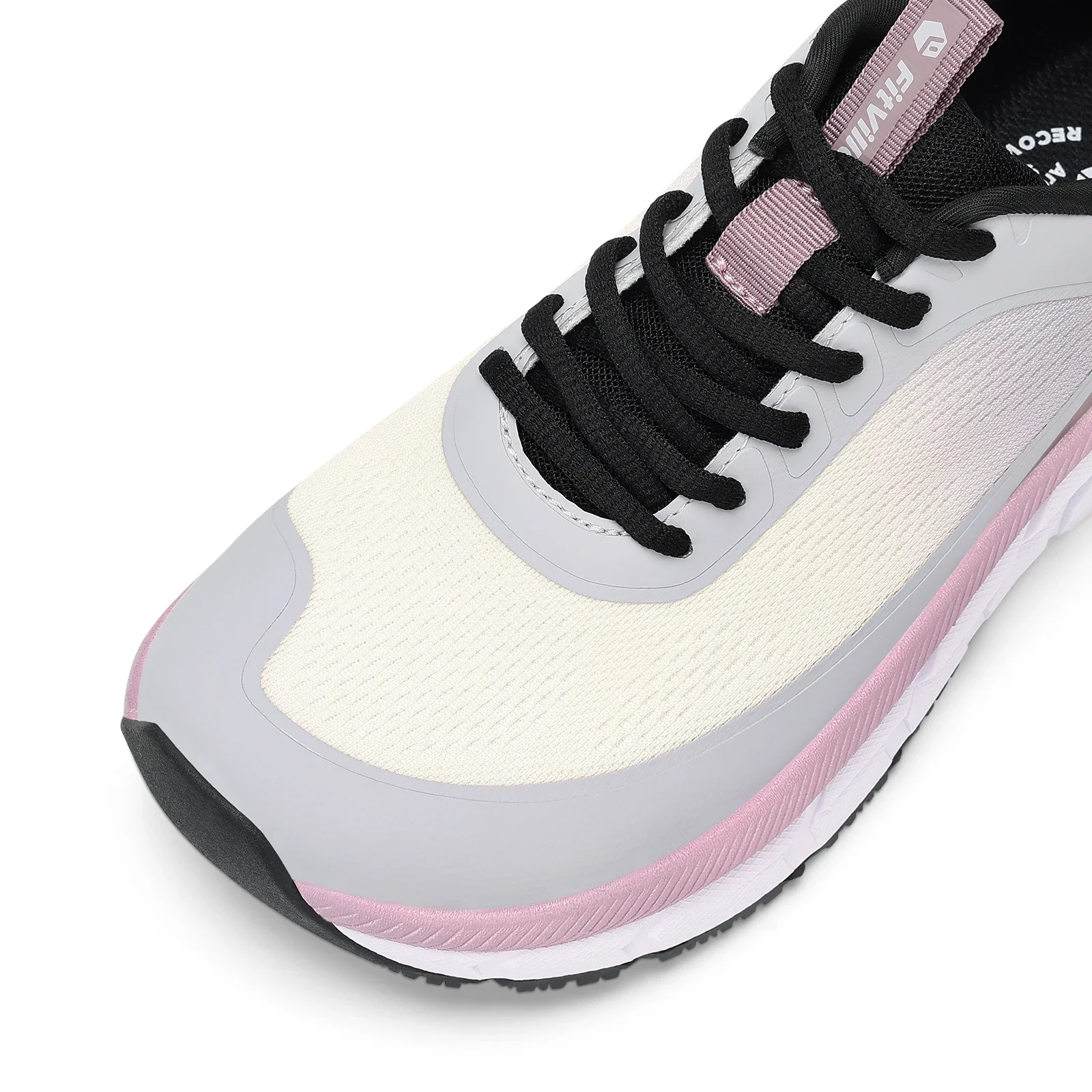 Fitville Women'S Walking Shoes Wide Toe Box Sneakers Non-Slip Athletic Tennis Running Shoes For Swollen Feet Pain Relief