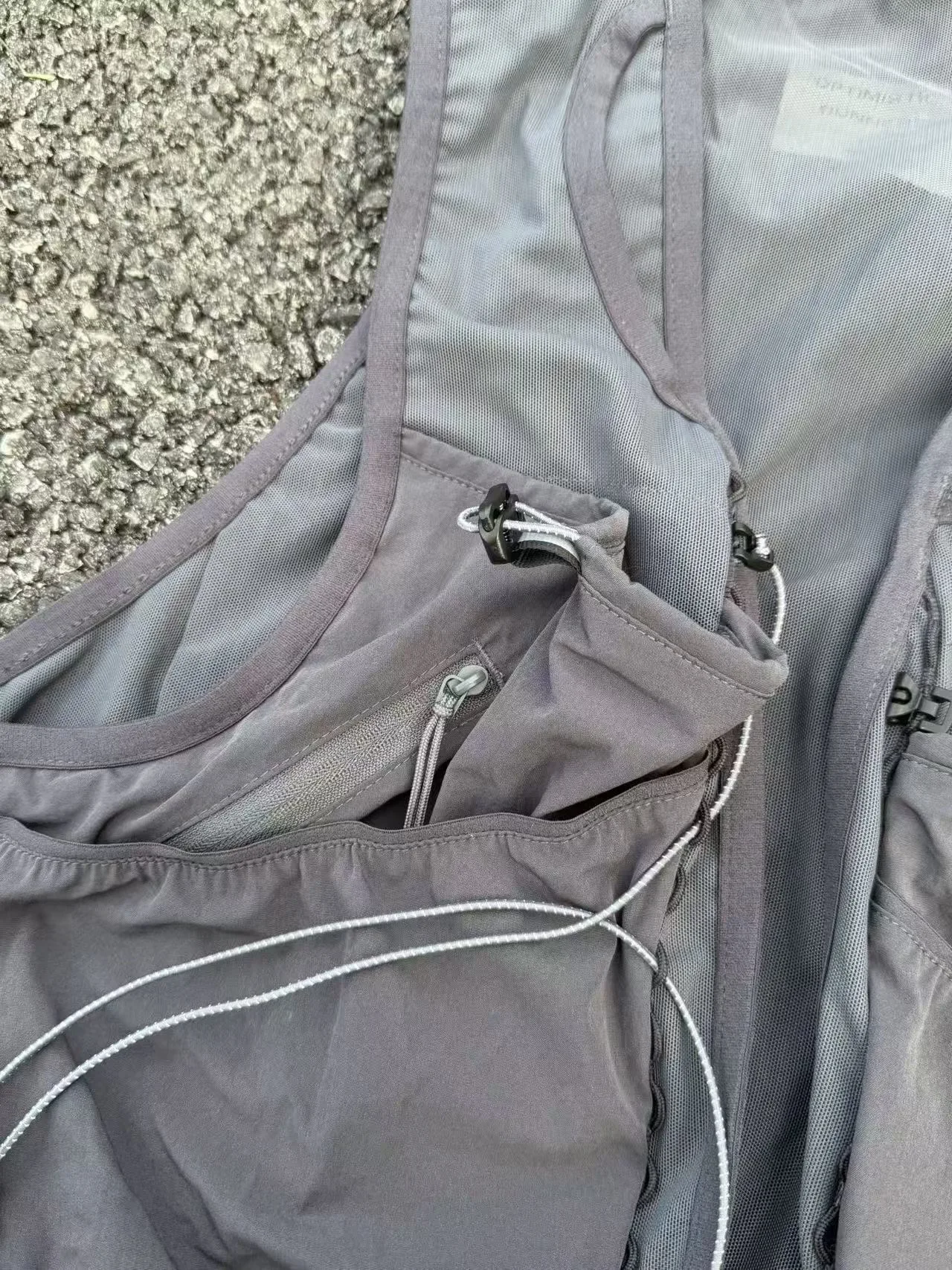 Optimistic Jogging Sports Running Outdoor Lightweight Structure Ergonomic Vest