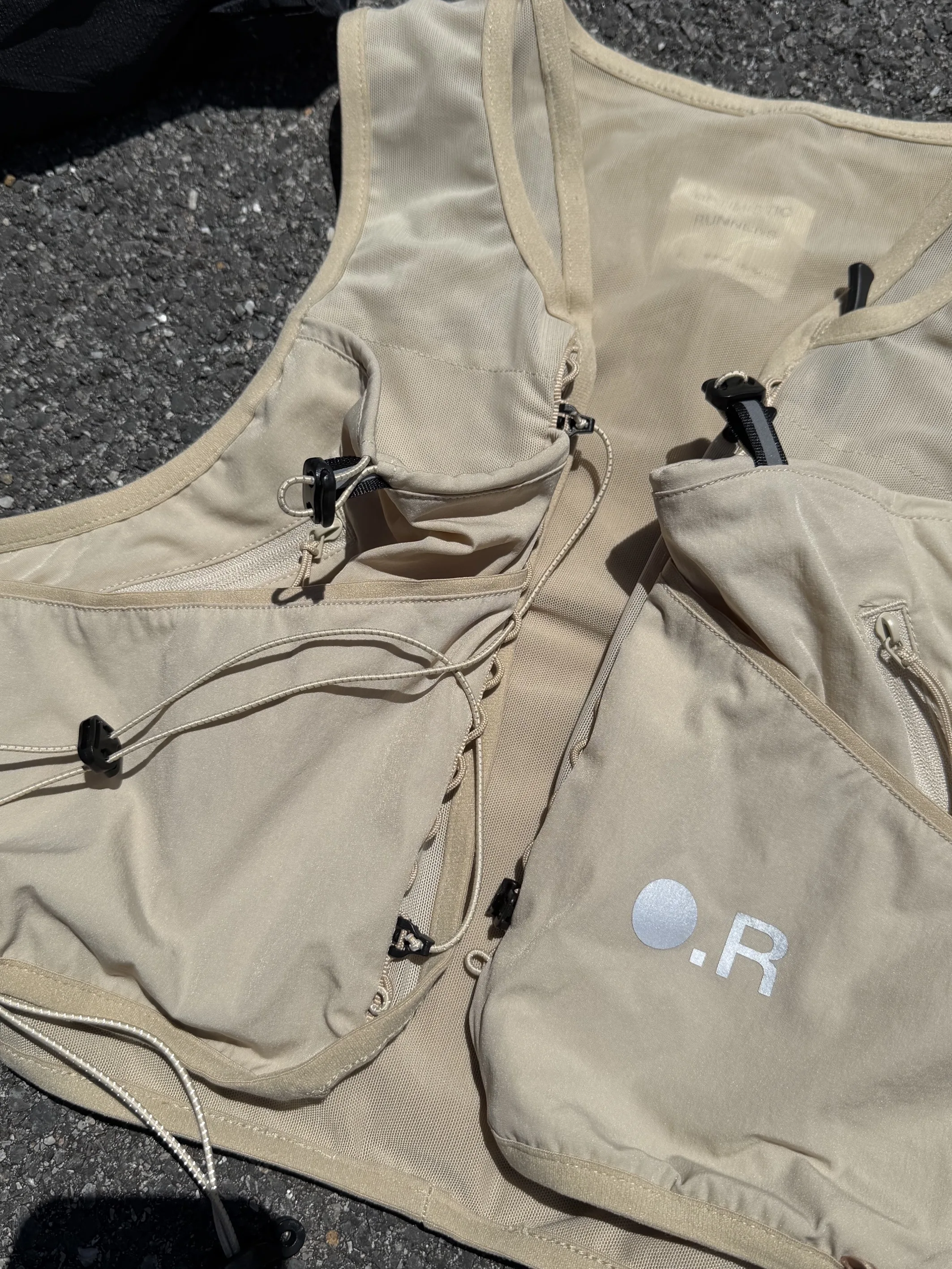 Optimistic Jogging Sports Running Outdoor Lightweight Structure Ergonomic Vest