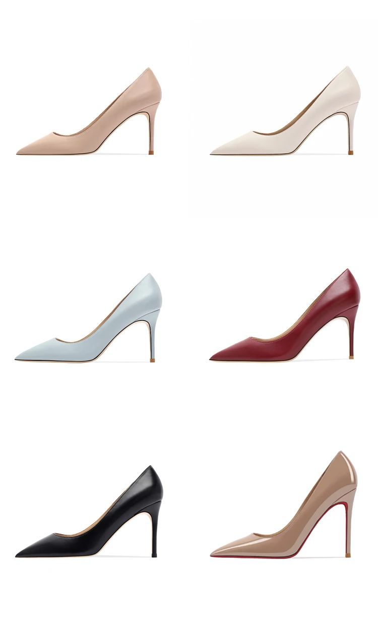 Elegant Heels Luxury Star Style Women's High Heels Elegant Matte Classic Pumps Pointed Toe Thin Heel Prom Shoes for Women 2026