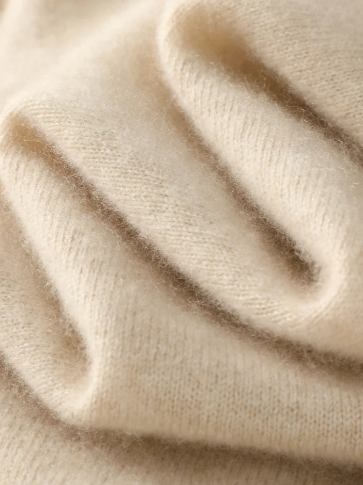 Women Autumn Winter Sleeveless Turtleneck Pullover Vest 100% Merino Wool Sweater Basic Soft Knitted Waistcoat Korean Style Top