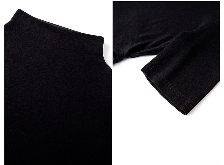 VIMLY Women's Half Sleeve T-shirts Autumn 2026 Casual Folds Mandarin Collar Knitted Slim Fit Ladies Tops Woman Clothing A2811