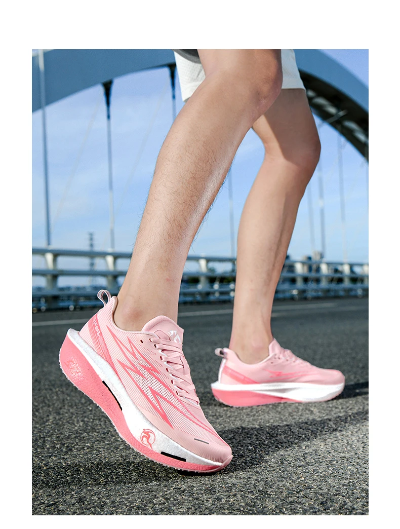 New Running Sneakers Men Lightweight Breathable Wear-Resistant Soft Gym Jogging Shoes Comfort Marathon Athletic Sports Shoes Man