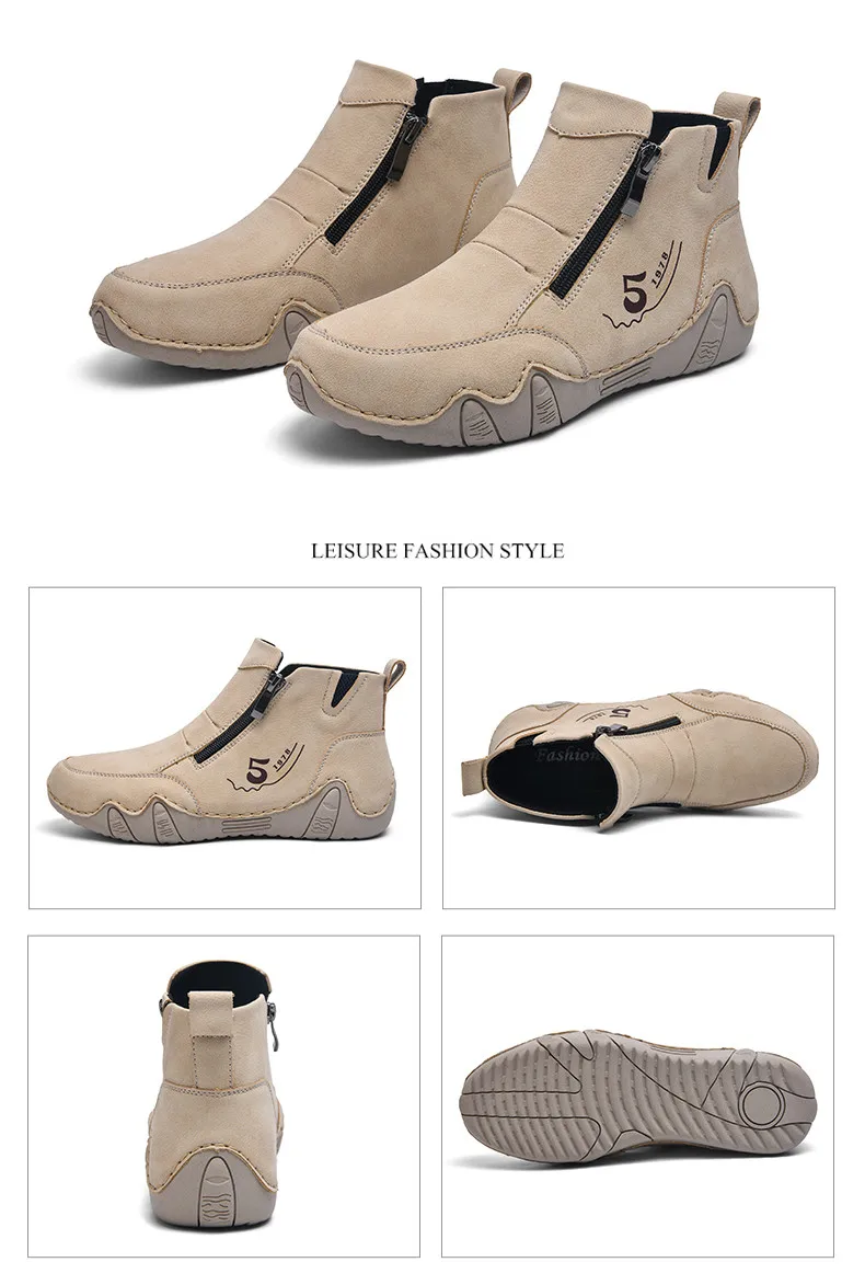 New Spring Women Ankle Boots Outdoor Casual Walking Boots Fashion Comfortable Women's Shoes High Top Autumn Women's Sneakers