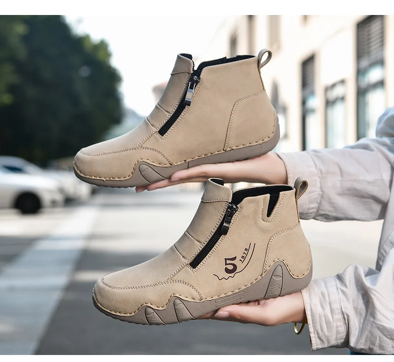 New Spring Women Ankle Boots Outdoor Casual Walking Boots Fashion Comfortable Women's Shoes High Top Autumn Women's Sneakers