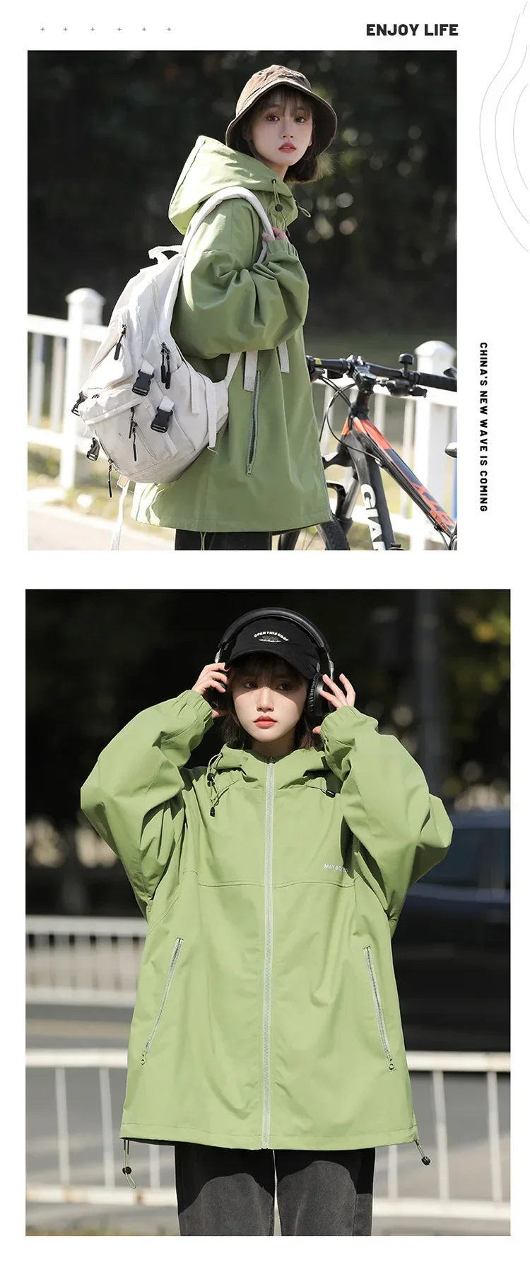 Autumn Women Japanese Baseball Windbreaker Jackets Long Sleeve Single Outerwear Coat High Street Harajuku Fashion Bomber Jacket