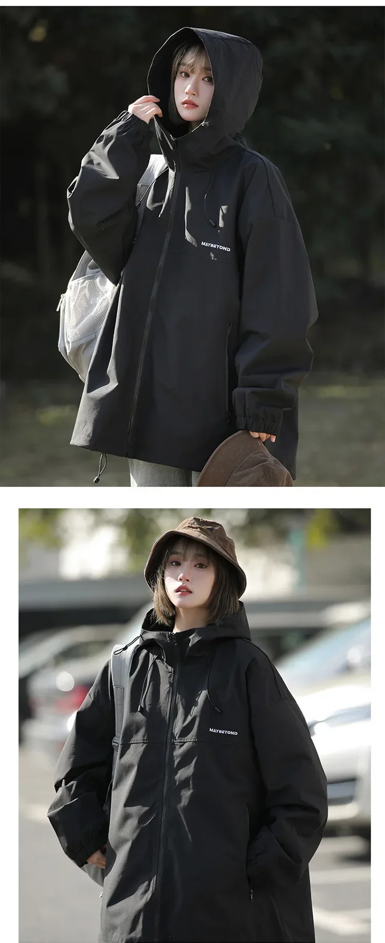 Autumn Women Japanese Baseball Windbreaker Jackets Long Sleeve Single Outerwear Coat High Street Harajuku Fashion Bomber Jacket