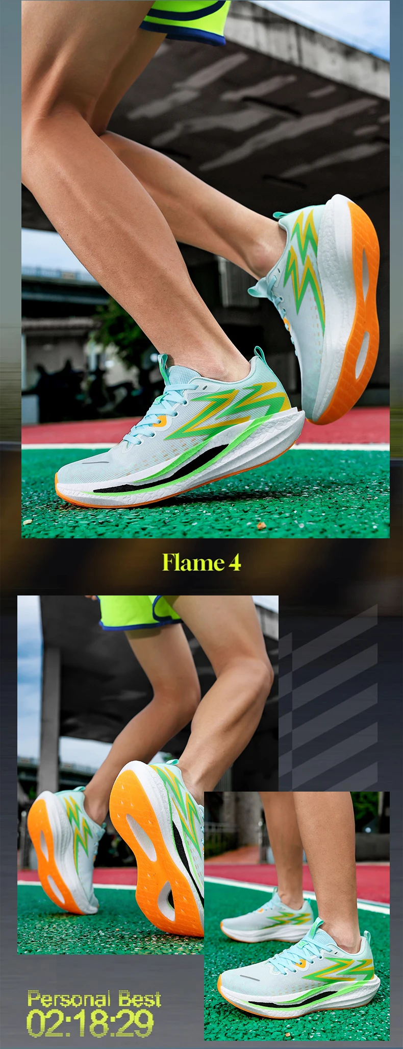 2025 The new Carbon Plate Marathon Sneakers Pro tests the stable support for shock-absorbing ultra-lightweight bounce sneakers