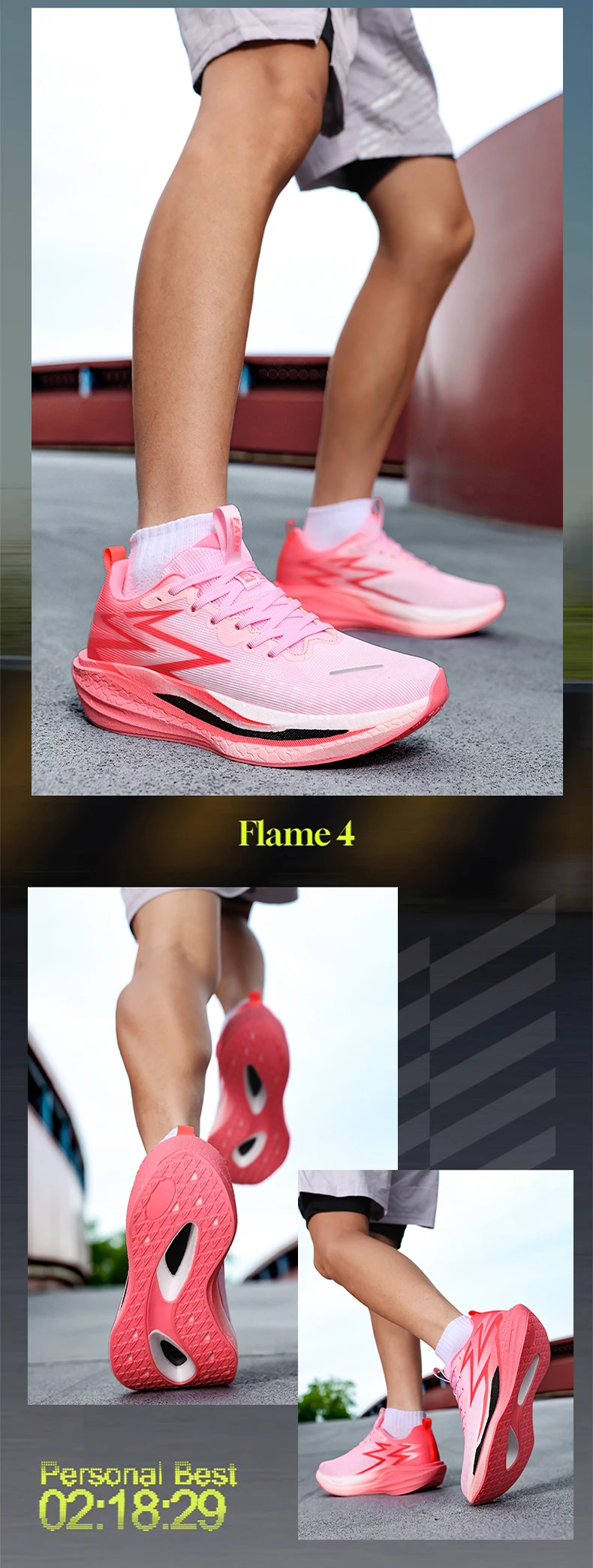 2025 The new Carbon Plate Marathon Sneakers Pro tests the stable support for shock-absorbing ultra-lightweight bounce sneakers