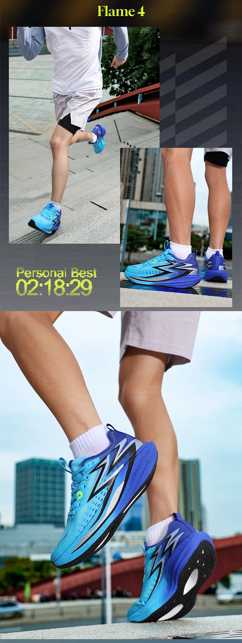 2025 The new Carbon Plate Marathon Sneakers Pro tests the stable support for shock-absorbing ultra-lightweight bounce sneakers
