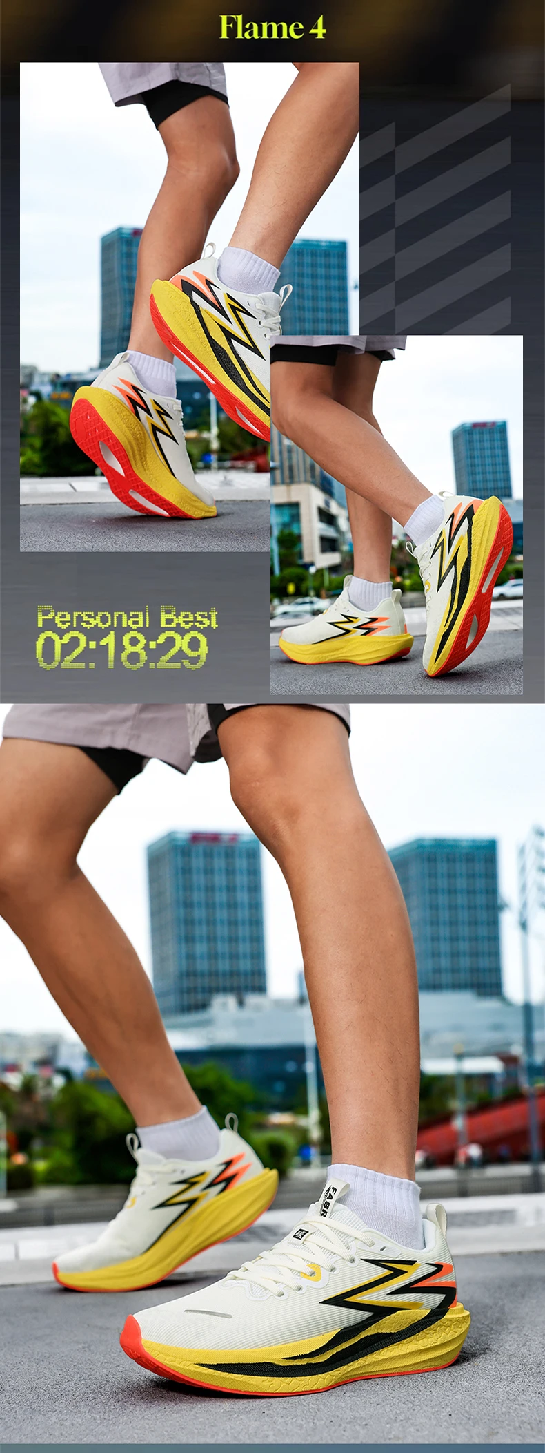 2025 The new Carbon Plate Marathon Sneakers Pro tests the stable support for shock-absorbing ultra-lightweight bounce sneakers