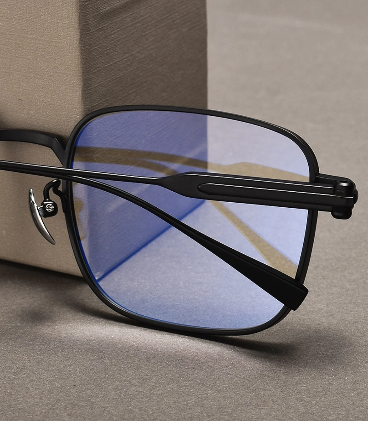 F·DRACON Ultra-light Business Men's Glasses Frame Square Pure Titanium Big Face Full Frame Optical Prescription Frame 80984
