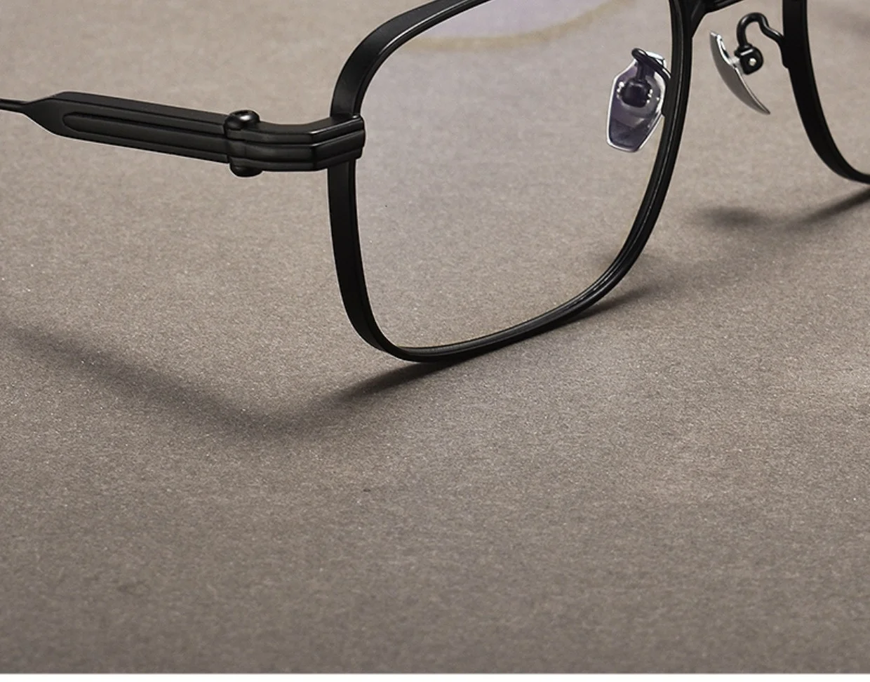 F·DRACON Ultra-light Business Men's Glasses Frame Square Pure Titanium Big Face Full Frame Optical Prescription Frame 80984