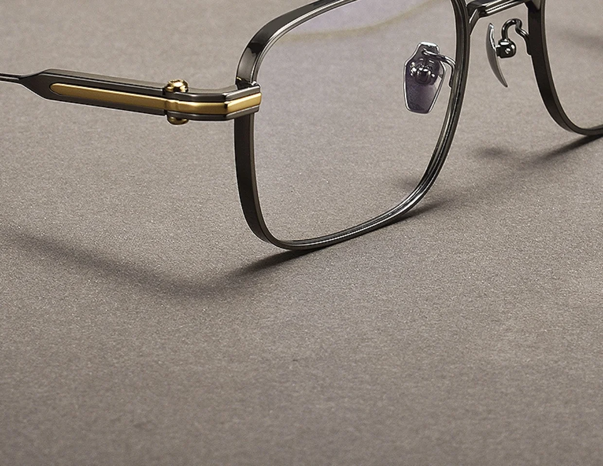 F·DRACON Ultra-light Business Men's Glasses Frame Square Pure Titanium Big Face Full Frame Optical Prescription Frame 80984