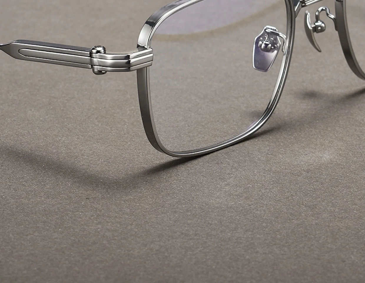 F·DRACON Ultra-light Business Men's Glasses Frame Square Pure Titanium Big Face Full Frame Optical Prescription Frame 80984