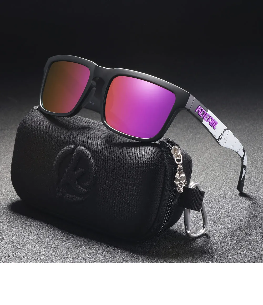 2025 New Kdeam Original Brand Design Polarized Sunglasses for Women Men Fashion Unisex Trendy Outdoor Eyewear For Couple