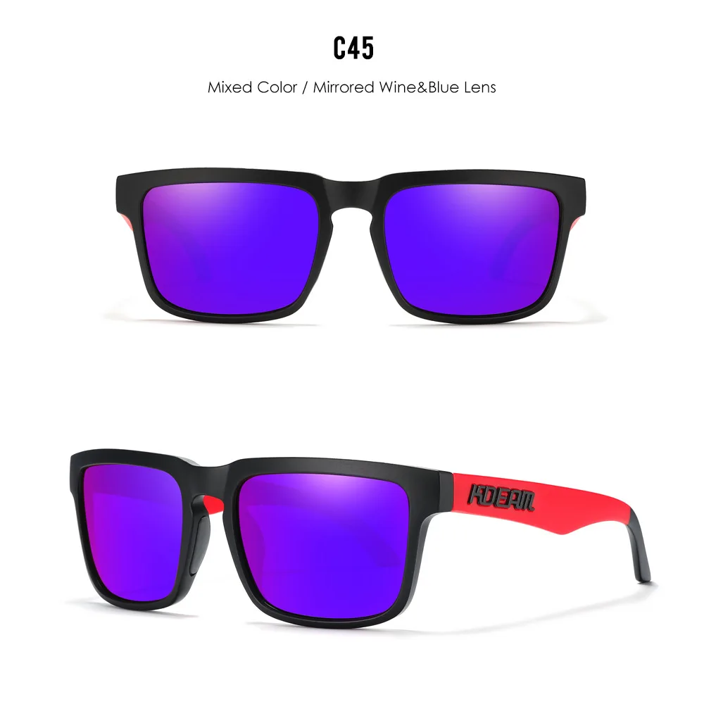 2025 New Kdeam Original Brand Design Polarized Sunglasses for Women Men Fashion Unisex Trendy Outdoor Eyewear For Couple