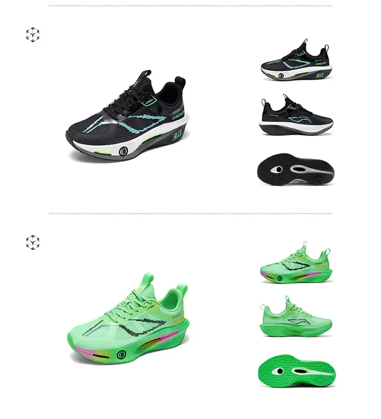 Running Shoes Carbon Board Speciality Marathon Men Sports Breathable Lightweight Women's Comfortable Nonskid Chunta Sneakers