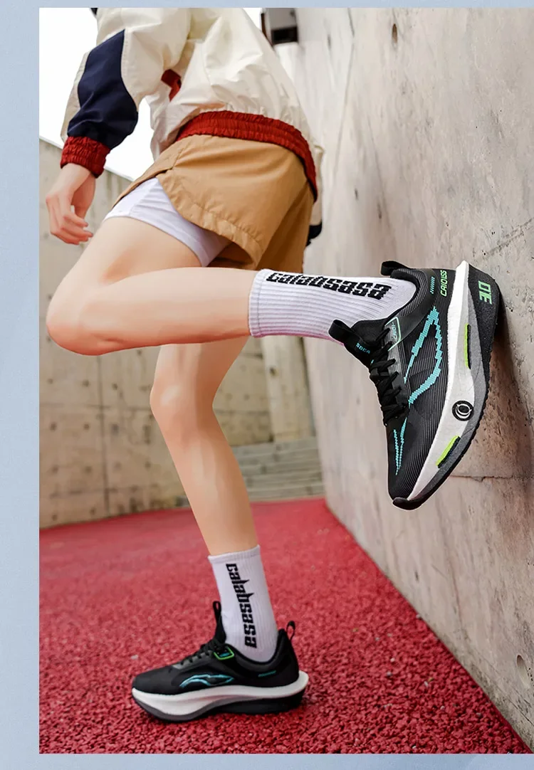 Running Shoes Carbon Board Speciality Marathon Men Sports Breathable Lightweight Women's Comfortable Nonskid Chunta Sneakers